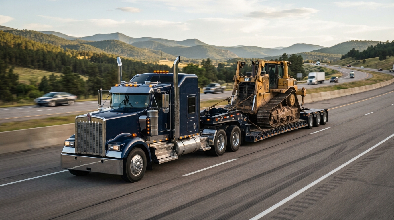 Lowboy RGN Trailer